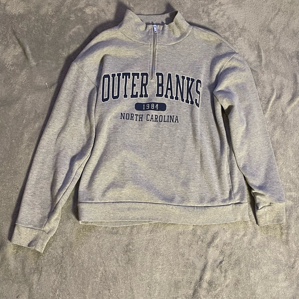 Tilly's Gray Cowl Neck Sweater